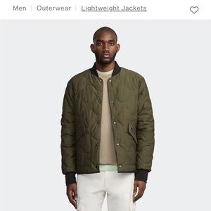 Canada Goose Men's reversable Green Quilted Jacket